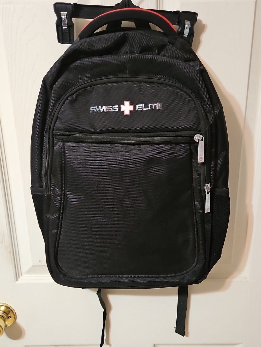 Black Backpack - Sleek Travel & Work Bag